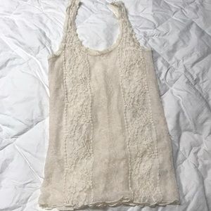 Lace tank top